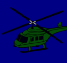 Dibujo Helicóptero  pintado por hfiuyttcr