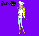 Dibujo Barbie de chef pintado por iuytrewq