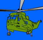 Dibujo Helicóptero al rescate pintado por mark15