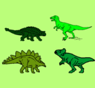 Dibujo Dinosaurios de tierra pintado por agustinsito