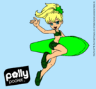 Dibujo Polly Pocket 3 pintado por jara