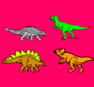 Dibujo Dinosaurios de tierra pintado por rodriguez