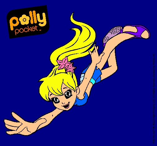 Dibujo Polly Pocket 5 pintado por Laura9