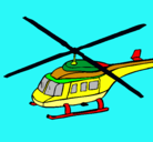 Dibujo Helicóptero  pintado por juuuuuuuuuuu