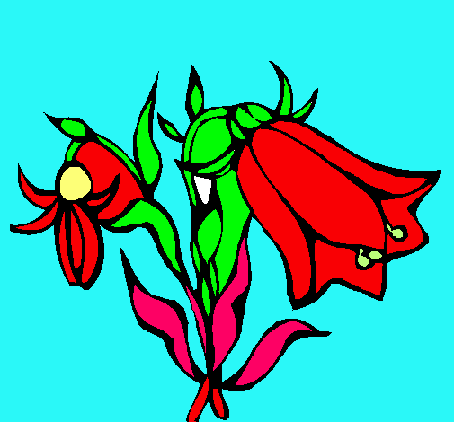 Dibujo Flores silvestres pintado por caterin5678