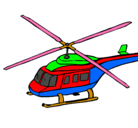 Dibujo Helicóptero  pintado por ATAA