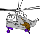 Dibujo Helicóptero al rescate pintado por Arianne16