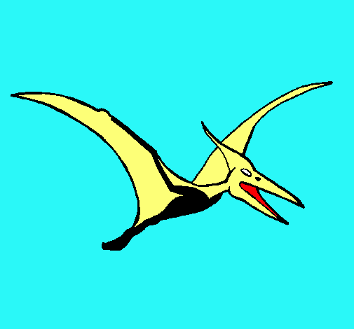 Dibujo Pterodáctilo pintado por dtyat