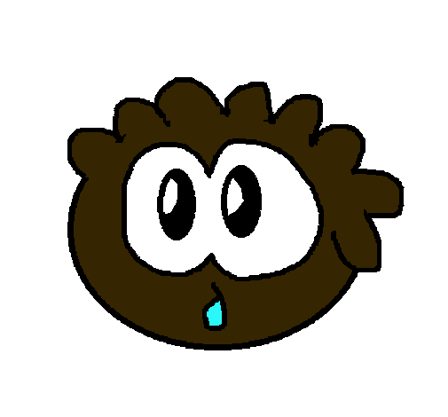 Dibujo Puffle 2 pintado por will