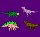 Dibujo Dinosaurios de tierra pintado por LOPEZA