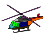 Dibujo Helicóptero  pintado por gilberto
