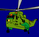 Dibujo Helicóptero al rescate pintado por hghgfsdsaqwe