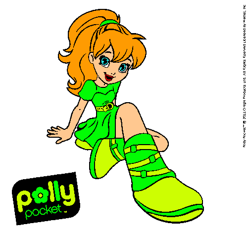 Dibujo Polly Pocket 9 pintado por Sweetoo