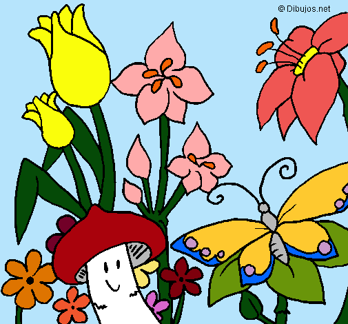 Dibujo Fauna y flora pintado por yomismo