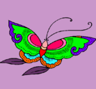 Dibujo Mariposa pintado por nyna11
