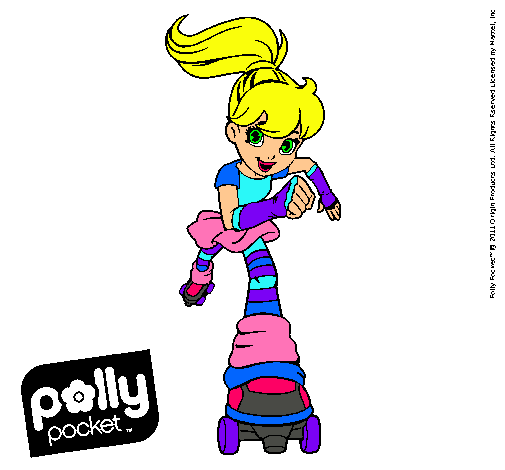 Dibujo Polly Pocket 18 pintado por tiana