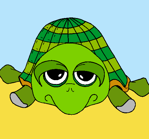 Dibujo Tortuga pintado por JesusMake