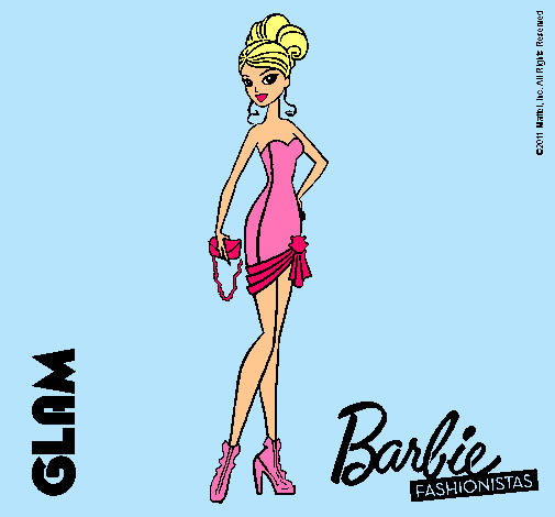 Dibujo Barbie Fashionista 5 pintado por Valee-Layz