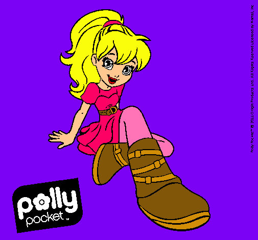 Dibujo Polly Pocket 9 pintado por Helii