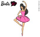 Dibujo Barbie bailarina de ballet pintado por sheillah