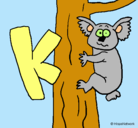 Dibujo Koala pintado por fabianita