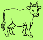 Dibujo Vaca pintado por israelreyes