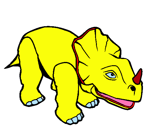 Dibujo Triceratops II pintado por hectorin08