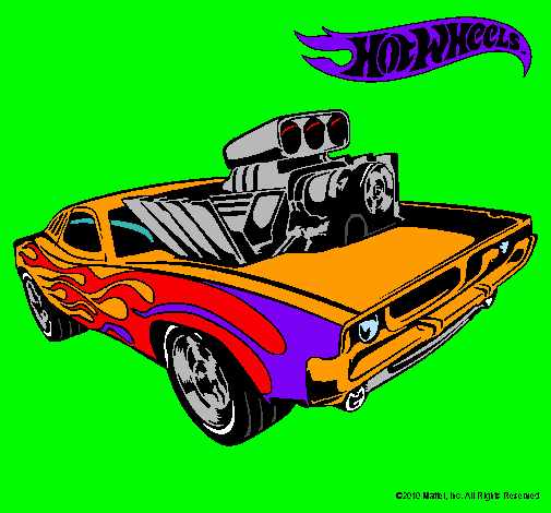 Dibujo Hot Wheels 11 pintado por The_Men_George