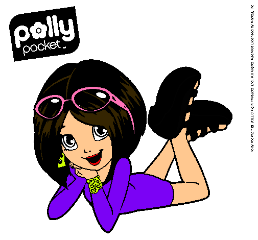 Dibujo Polly Pocket 13 pintado por Monicax