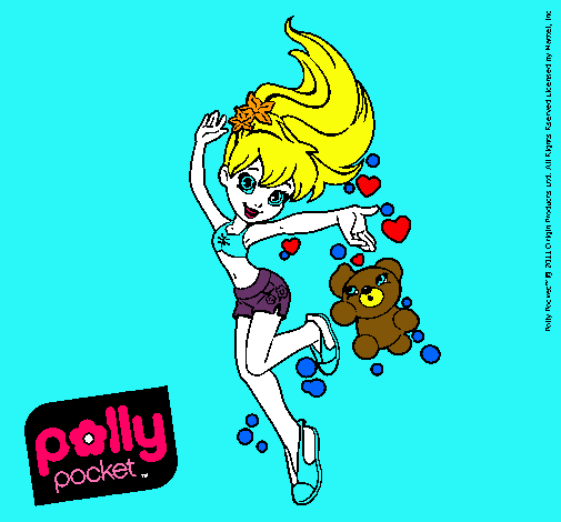 Dibujo Polly Pocket 14 pintado por beybi