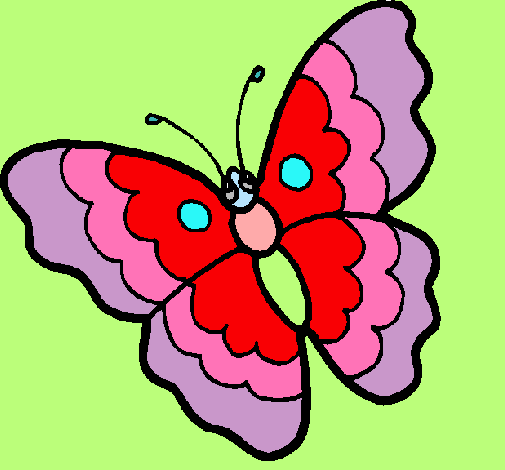 Dibujo Mariposa pintado por Nitzia_Miranda