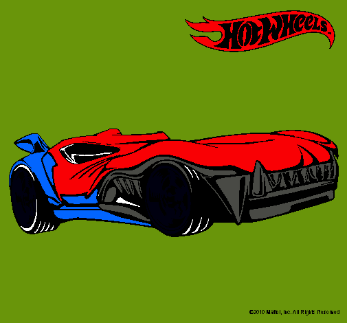 Dibujo Hot Wheels 3 pintado por jesusjere