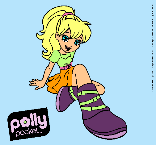 Dibujo Polly Pocket 9 pintado por Lilith