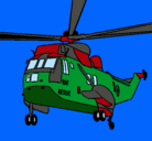 Dibujo Helicóptero al rescate pintado por  usuga