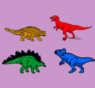 Dibujo Dinosaurios de tierra pintado por Nico19