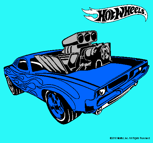 Dibujo Hot Wheels 11 pintado por SAML