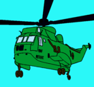 Dibujo Helicóptero al rescate pintado por khgv