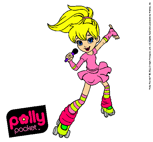 Dibujo Polly Pocket 2 pintado por DANAI