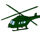 Dibujo Helicóptero  pintado por sancho