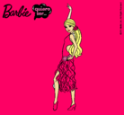 Dibujo Barbie flamenca pintado por bonita000