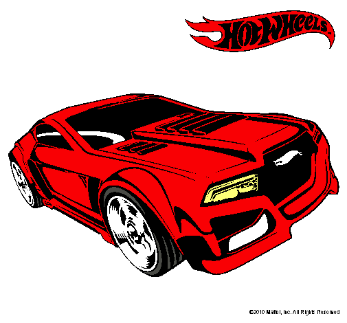 Dibujo Hot Wheels 5 pintado por Gabriela1234