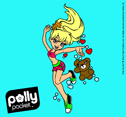 Dibujo Polly Pocket 14 pintado por Maria2011