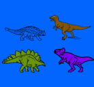 Dibujo Dinosaurios de tierra pintado por kokodrilopat