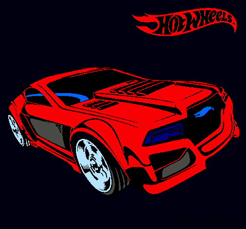 Dibujo Hot Wheels 5 pintado por CABANO