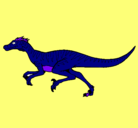 Dibujo Velociraptor pintado por dino_dino