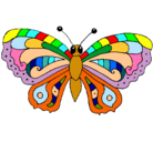 Dibujo Mariposa pintado por ALEMU