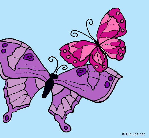 Dibujo Mariposas pintado por Amadix
