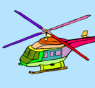 Dibujo Helicóptero  pintado por dieguii