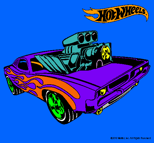 Dibujo Hot Wheels 11 pintado por DANIR