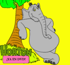 Dibujo Horton pintado por madeley